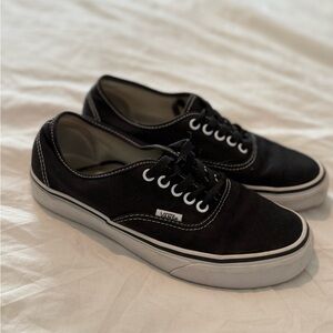 Vans Classic Black and White Sneakers